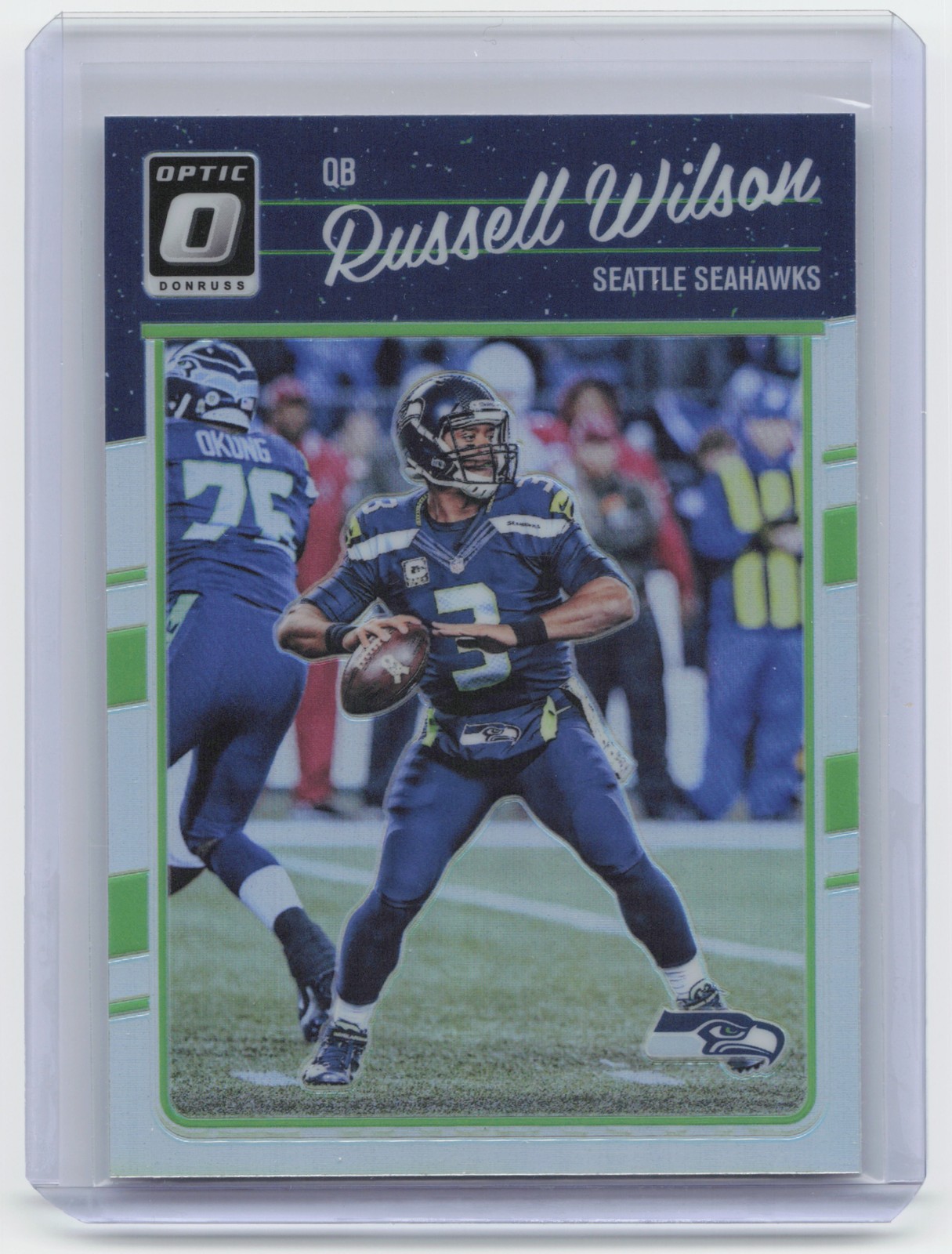 2016 Donruss Optic #89 Russell Wilson Holo