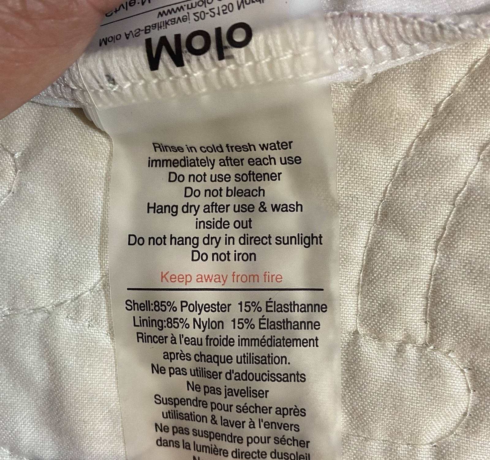 Molo Nakia Swimsuit Bathing Girls Size 7 in Balloons 50+ UV Protection