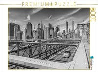 Calvendo Puzzle Brooklyn Bridge Blick Auf Manhattan | 1000 Teile Lege-GrößE 64X4