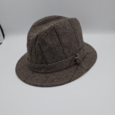 Dorfman Pacific Wool Fedora Hat Size Large