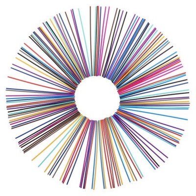  260 Pcs for 3d Printers Printing Pen Filament Refills Pcl Material