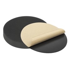 7 Inch EVA Furniture Pads, 10Pack 2mm Thick Adhesive Shockproof Pad, Black