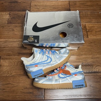 NIKE RUBBER DUNK OW TD オフホワイト　8cm Size 8 - Off-White x Nike Air Rubber Dunk University Blue