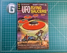 UFO Flying Saucers #1 (1968) Gold Key Mystery Suspense Comic Book Dorfman FN