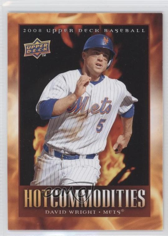2008 Upper Deck Hot Commodities David Wright #HC28 6a4