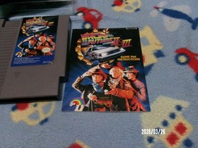 #903 Back to the Future II & III Nintendo NES Complete - Tested - Authentic
