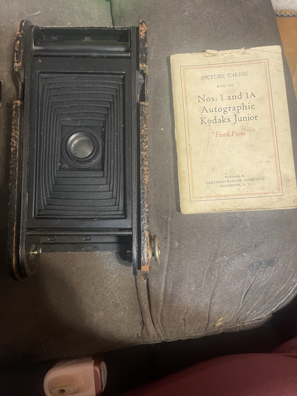 Kodak No. 1  1-A 1910 vintage Camera, EX Cond.
