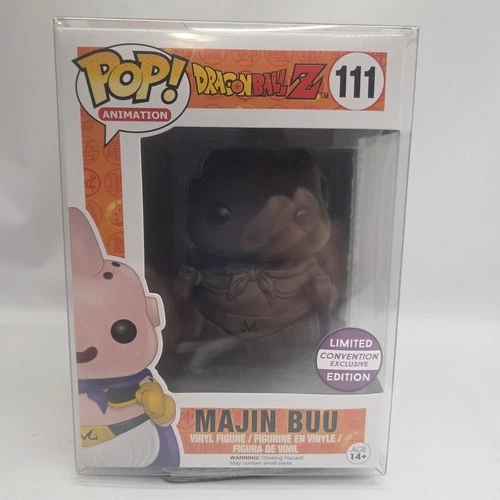 Funko Pop! Dragon Ball Z Majin Buu #111 (Chocolate) Convention Exclusive W/ Prot