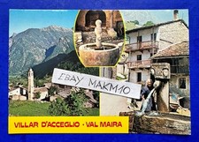 🔵 CARTOLINA FOTO VILLAR D’ACCEGLIO FRAZIONE VILLARO VEDUTINE VAL MAIRA CUNEO 😂