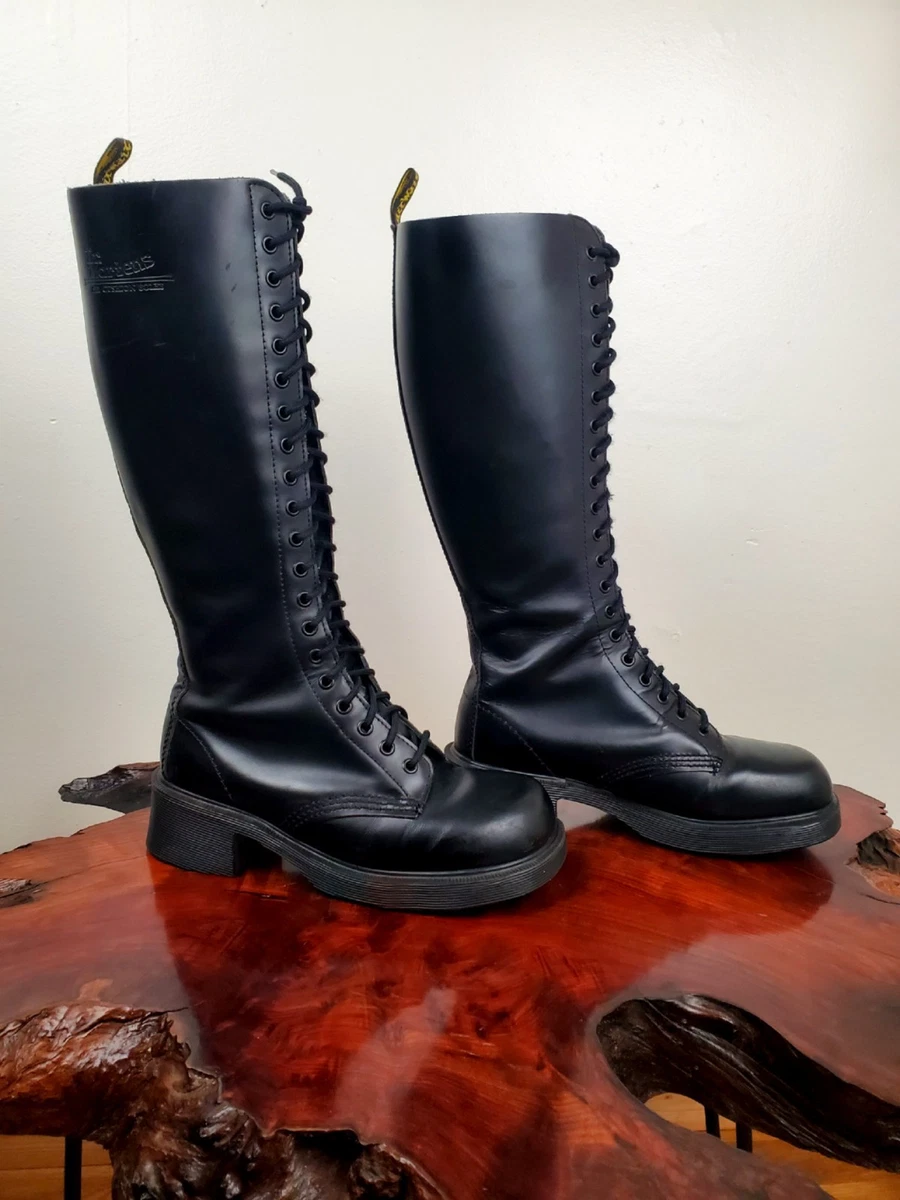 Dr. Martens Low (1-1.9 in) Heel Height Knee High Boots for Women