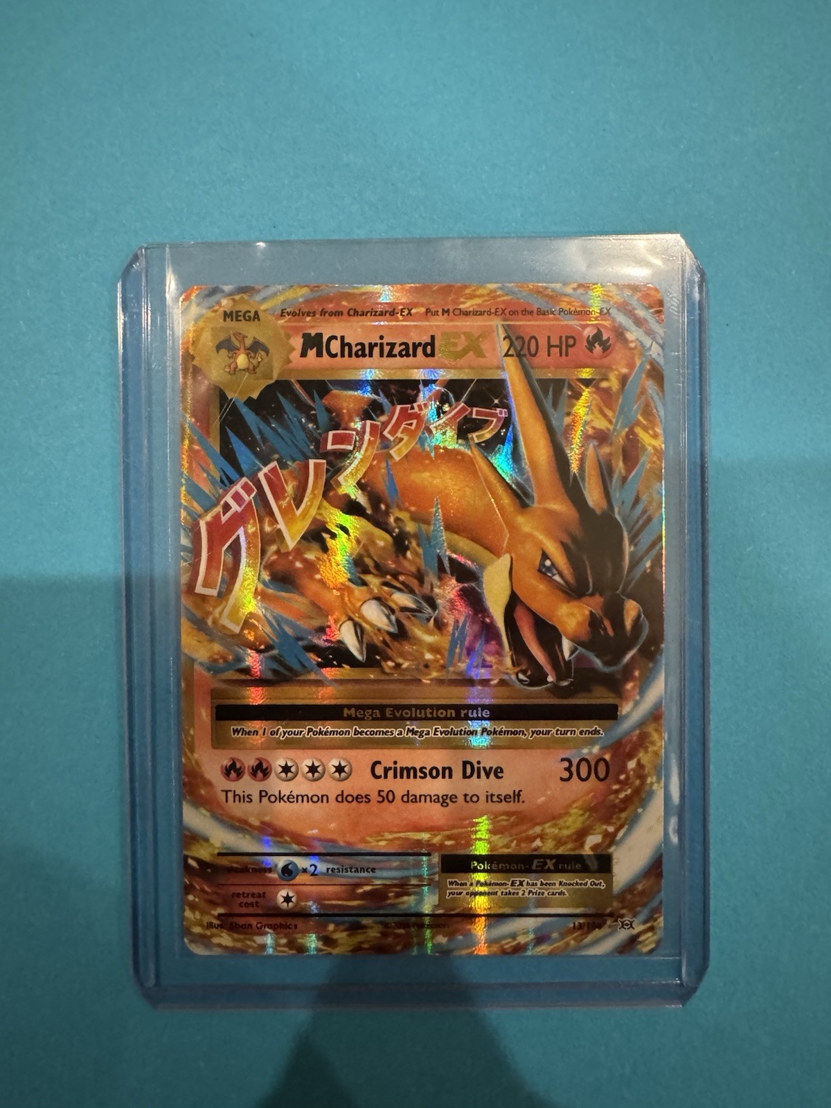 M Charizard EX #13 Pokemon Evolutions