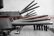 F010185 HMS Rodney Guns 1931 British battleship