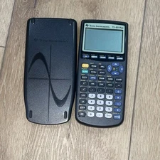 Texas Instruments TI-83 Plus Graphing Calculator Black Tested w Cover