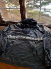 Billionaire Boys Club BBC Black Metallic Track Jacket Size XL