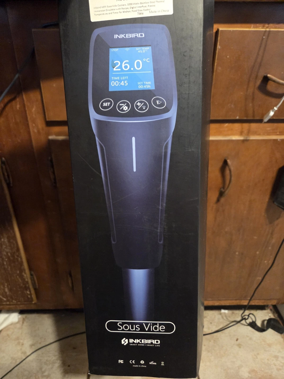Inkbird Wifi Sous Vide Precision Cooker 1000W Immersion Circulator
Opens in a new window or tab