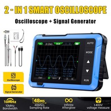 1PCS FNIRSI DSO510 2-in-1 Handheld LCD Digital Oscilloscope Signal Generator