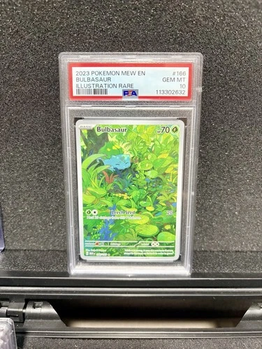 Bulbasaur 166/165 Sv: Scarlet & Violet 151 Holo PSA 10