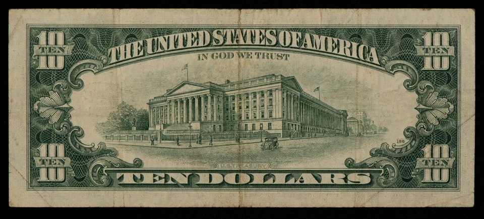 FR 2021-E* $10 1969 C Federal Reserve Note US - Star Note - SKU-CA1365 - Image 2 of 2