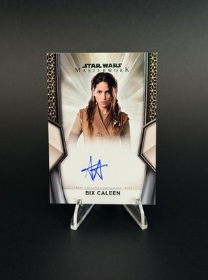 2025 Star Wars Masterwork - Bix Caleen - Adria Arjona Auto