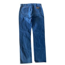 Wrangler Denim Blue Jeans Men Size 40X36 Cowboy Cut Rodeo Chore Straight