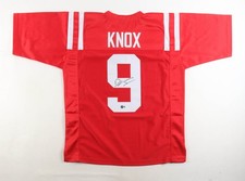 Dawson Knox Signed Ole Miss. Rebels Jersey (Beckett) Buffalo Bills Tight End