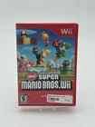 Nintendo New Super Mario Bros. Wii, Multiplayer, Manual, Tested & Works