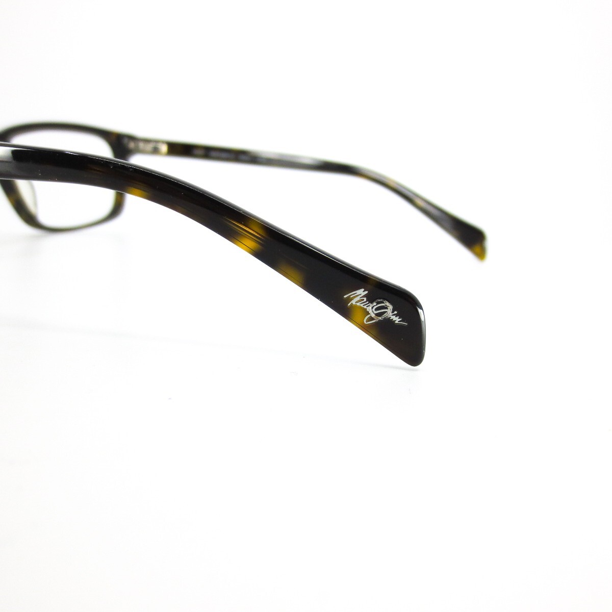 Maui Jim MJO 2205-10 Shiny Brown Tortoise Eyeglasses Frames 52-17-140 NWOT Maui Jim MJO 2205-10 Dark Tortoise Brown Eyeglasses Frames  main image 2
