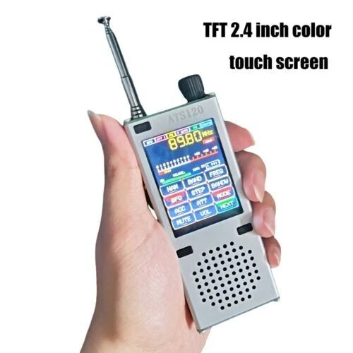ATS120 SI4732 ESP32 Bluetooth SSB FM RDS AM LSB USB All Band Radio Receiver