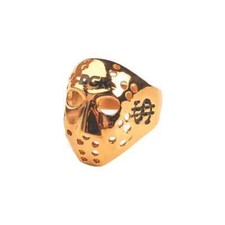 DGK Dirty Ghetto Kids "Masked" Ring Gold Men's Skate Jewelry Ring