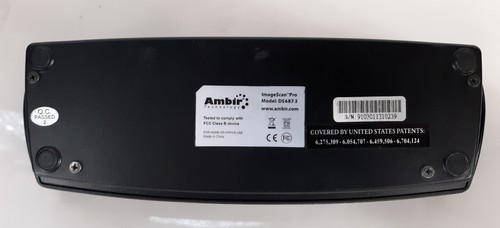 Ambir ImageScan Pro DS687-3 tragbarer Scanner schwarz mit Kabel - Bild 3 von 3