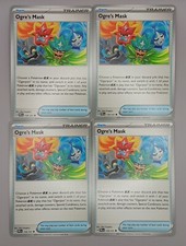 Pokemon OGRE'S MASK 118/131 Prismatic Evolutions  - MINT 4X