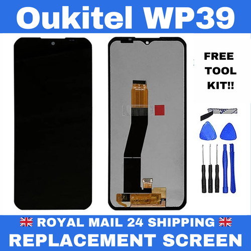 Oukitel WP39 Vetro di Ricambio LCD Touch Screen Display Digitalizzatore, Spedizione 24h - Foto 1 di 4