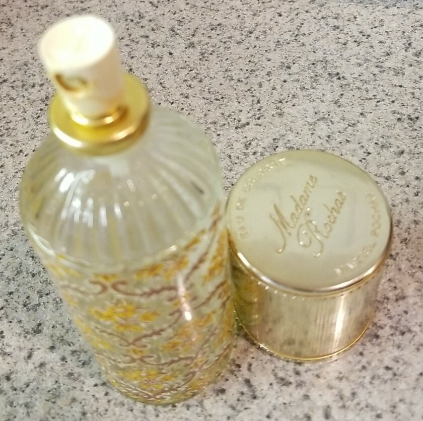 Vintage Madame Rochas Eau De Cologne Ounce Spray Bottle
