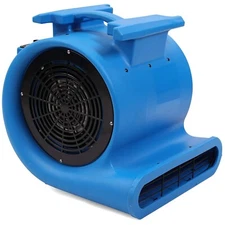 Heavy-Duty 3-Speed Air Mover - 1HP Portable Floor Blower for Fast Drying