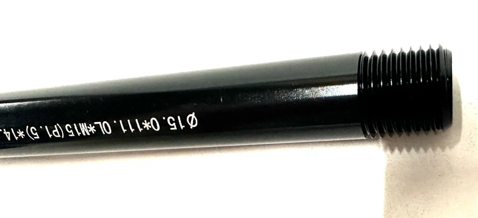 Alloy Bike Thru Axle 15mm x 125mm Quick Release Ø15.0*111.OL*M15(P1.5)*14.OL - Image 4 of 4