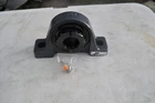 Peer P207 Pillow Block Bearing Unit 1 3/16 SHAFT WITH LOCKING RING & ZERK FIT