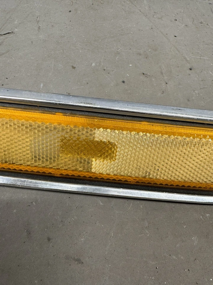 Lámpara de guardabarros para camioneta Chevy 1981-1991 luz de giro lente carcasa estacionamiento C10 K10 Foto 3 de 4