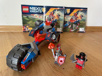 LEGO Nexo Knights 70319 Macys Donnerbike, vollständig mit allen Figuren