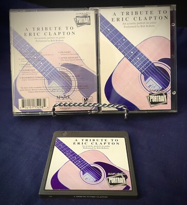 Eric Clapton Minidisc A Tribute To Eric Clapton Bob Robert s MEGA RARE Factory