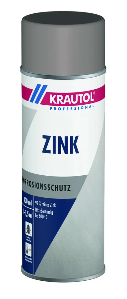 KRAUTOL Zinkspray grau 400ml