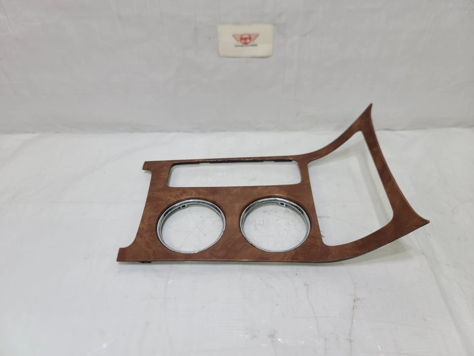 2007 2008 2009 2010 Saturn Outlook Center Console Trim Plate Woodgrain 25803089 Foto 4 de 4
