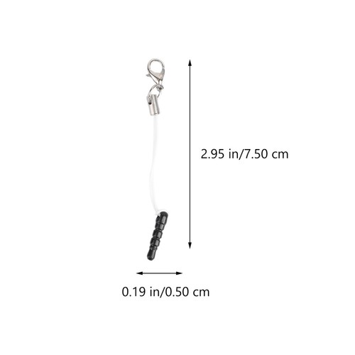 15 Pcs Mobilfunkanhängerseil Karabinerverschluss Schnur Charms-Riemen - Zdjęcie 4 z 12