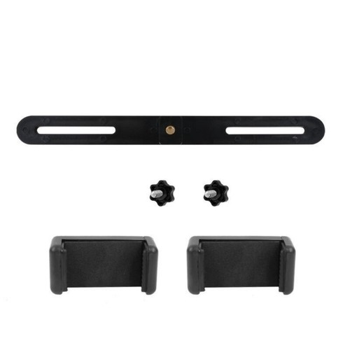 Double Device Support Stand For Phones Tablets Holder Lightweighted 360 Degree - Afbeelding 13 van 13