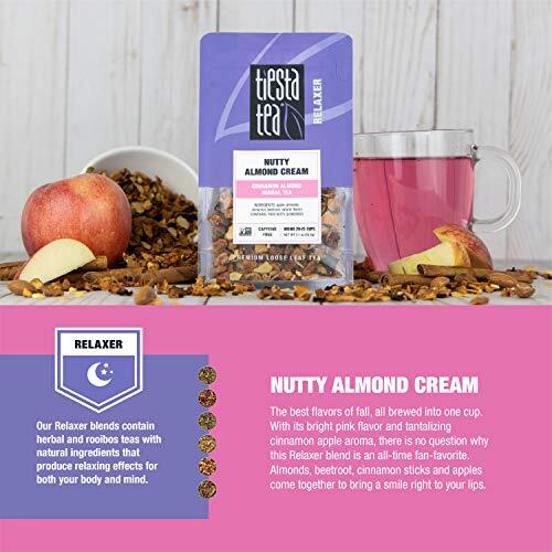 Té Tiesta - Crema de almendras nueces canela almendras té de hierbas hoja suelta hasta 2... - Imagen 3 de 9