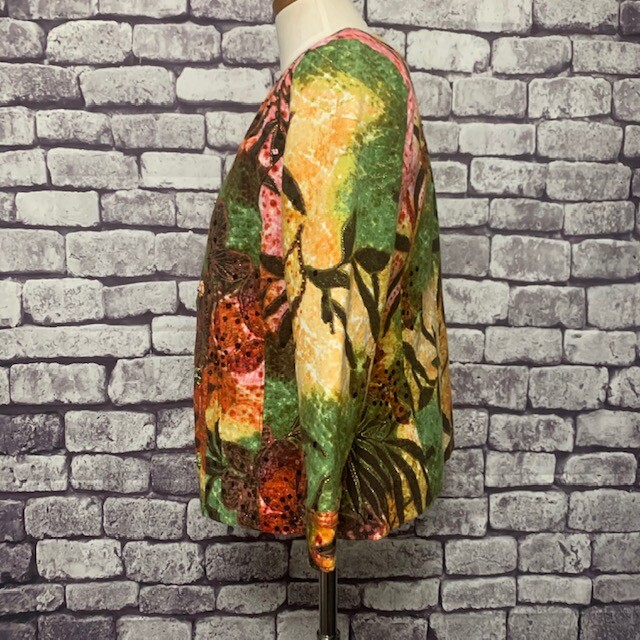 Chico's Multicolored Jacket Size Small - image 4