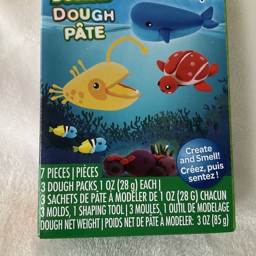 Crayola Silly Scents Dough Ocean Life 7 Pc Kit Set  New Sealed Box Kids Create - Bild 3 von 8