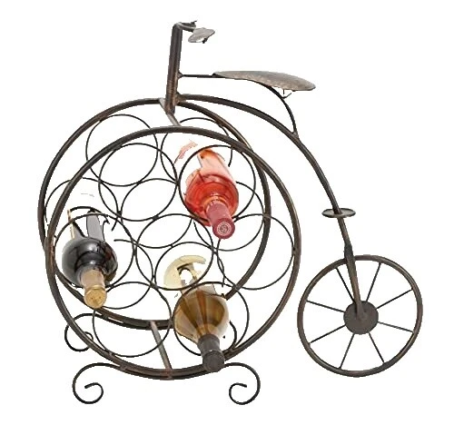 Benzara Brown Wine Racks & Bottle Holders