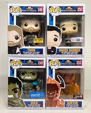 Funko Pop Marvel Thor Ragnarok EXCLUSIVE LOT #246, #249, #250, #252