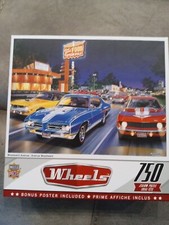 750 piece Wheels jigsaw puzzle