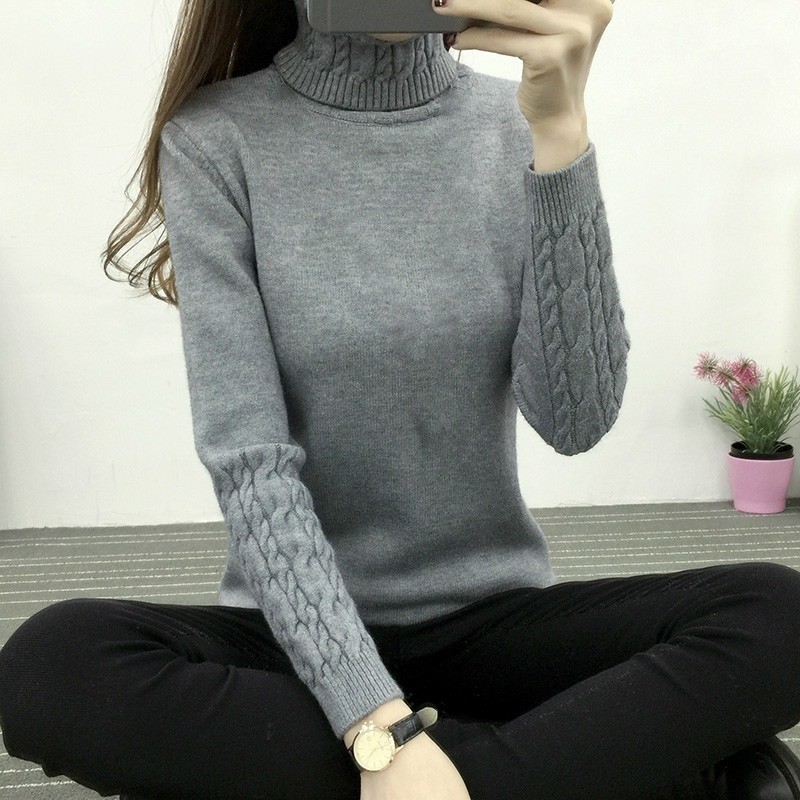 Women Sweater Winter Knitted Jumper 